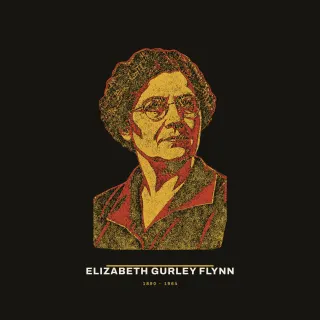 Elizabeth Gurley Flynn, civic modern artwork