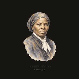 Harriet Tubman, ethereal artwork