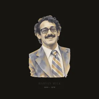Harvey Milk, ethereal artwork